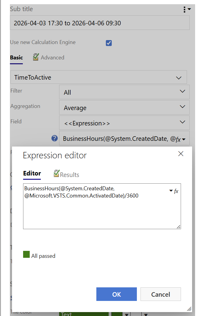 Business Hours settings panel showing configuration options